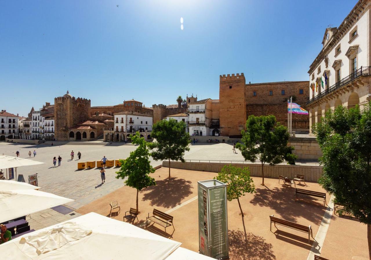 Apartamentos Plaza Mayor 35 Касерес Экстерьер фото